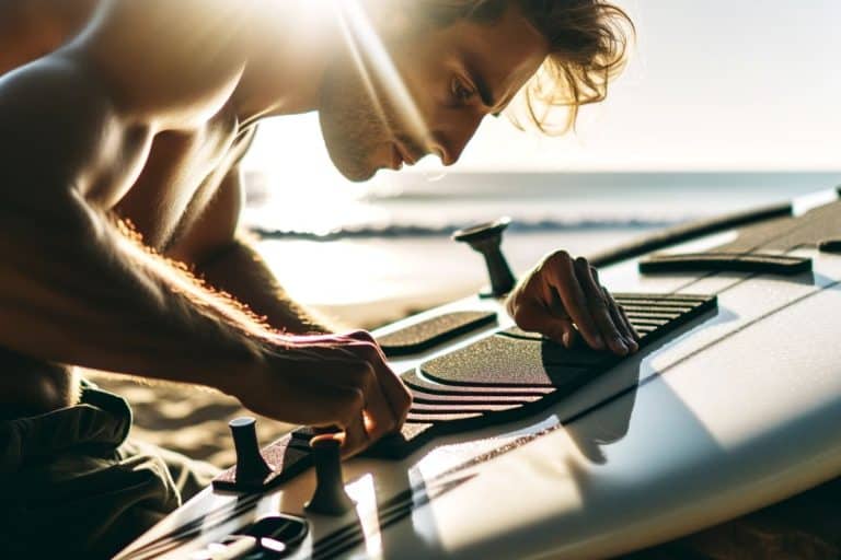 Ultimate Guide to Surfboard Traction Pad Placement